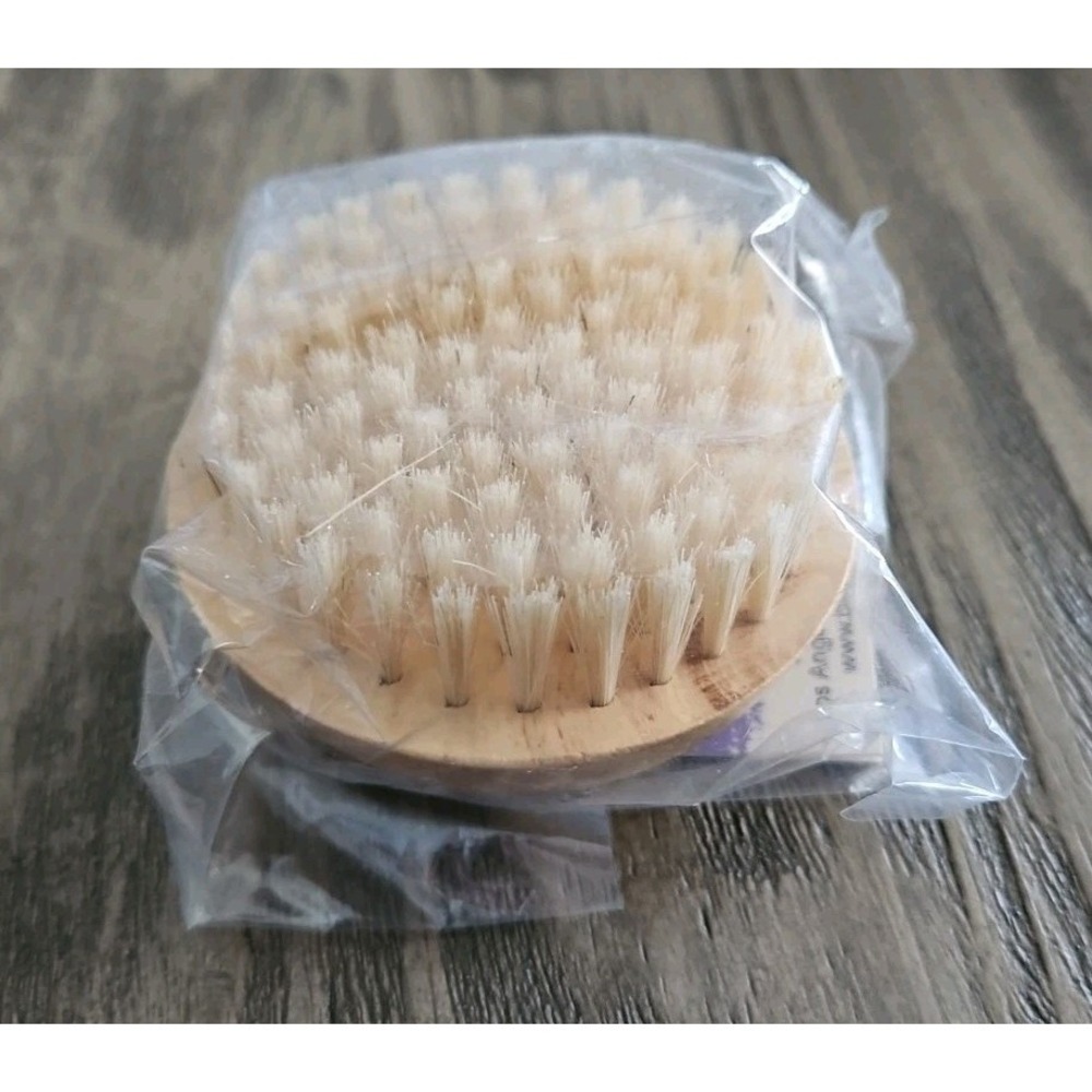 Birchbox Wooden Body Brush with Birchbox Logo New In Package